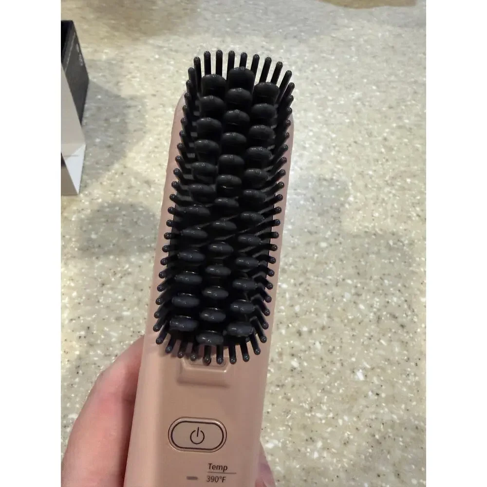 Daleemio Cordless Hair Straightener Brush Mini